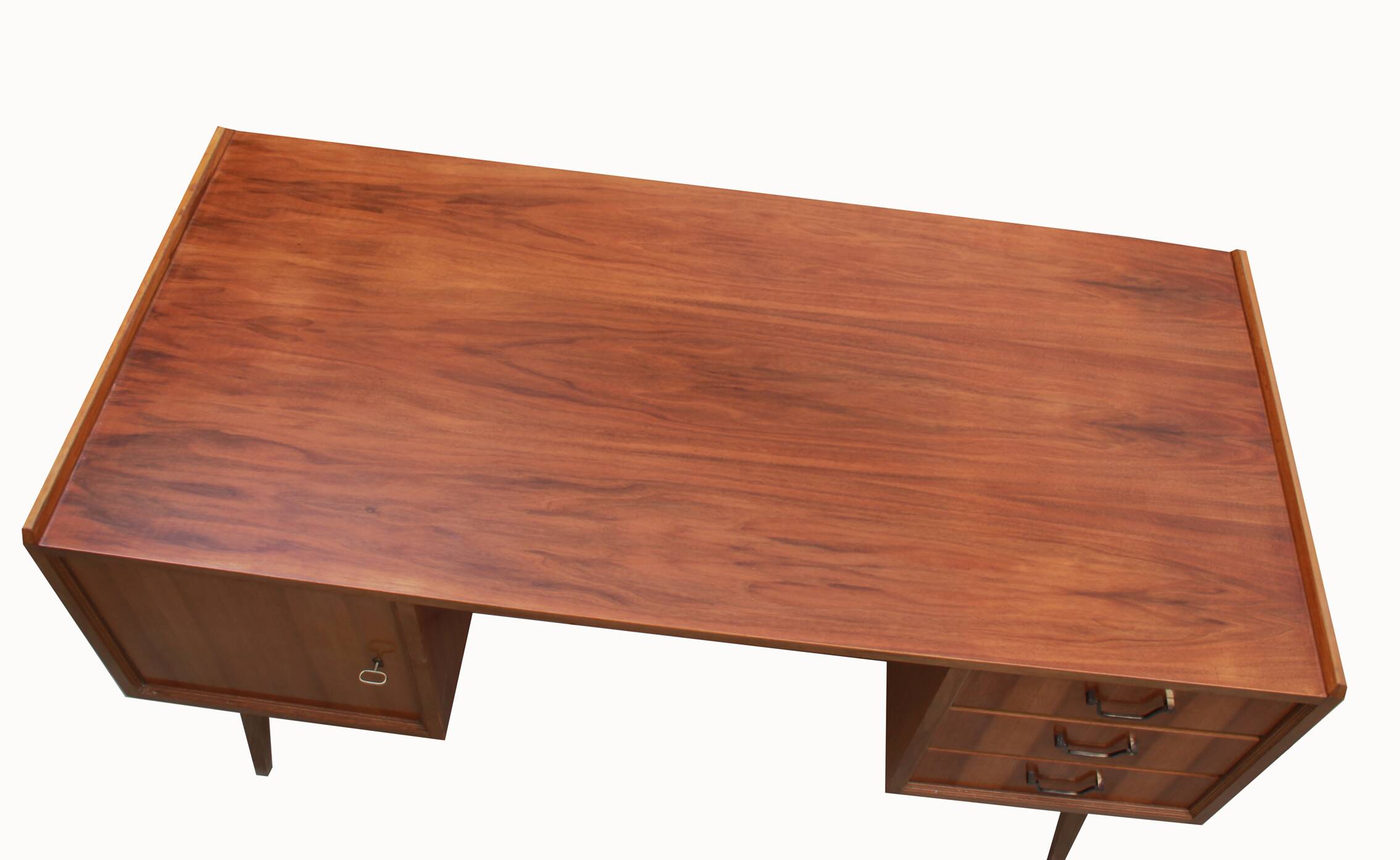 1950s desk in walnut