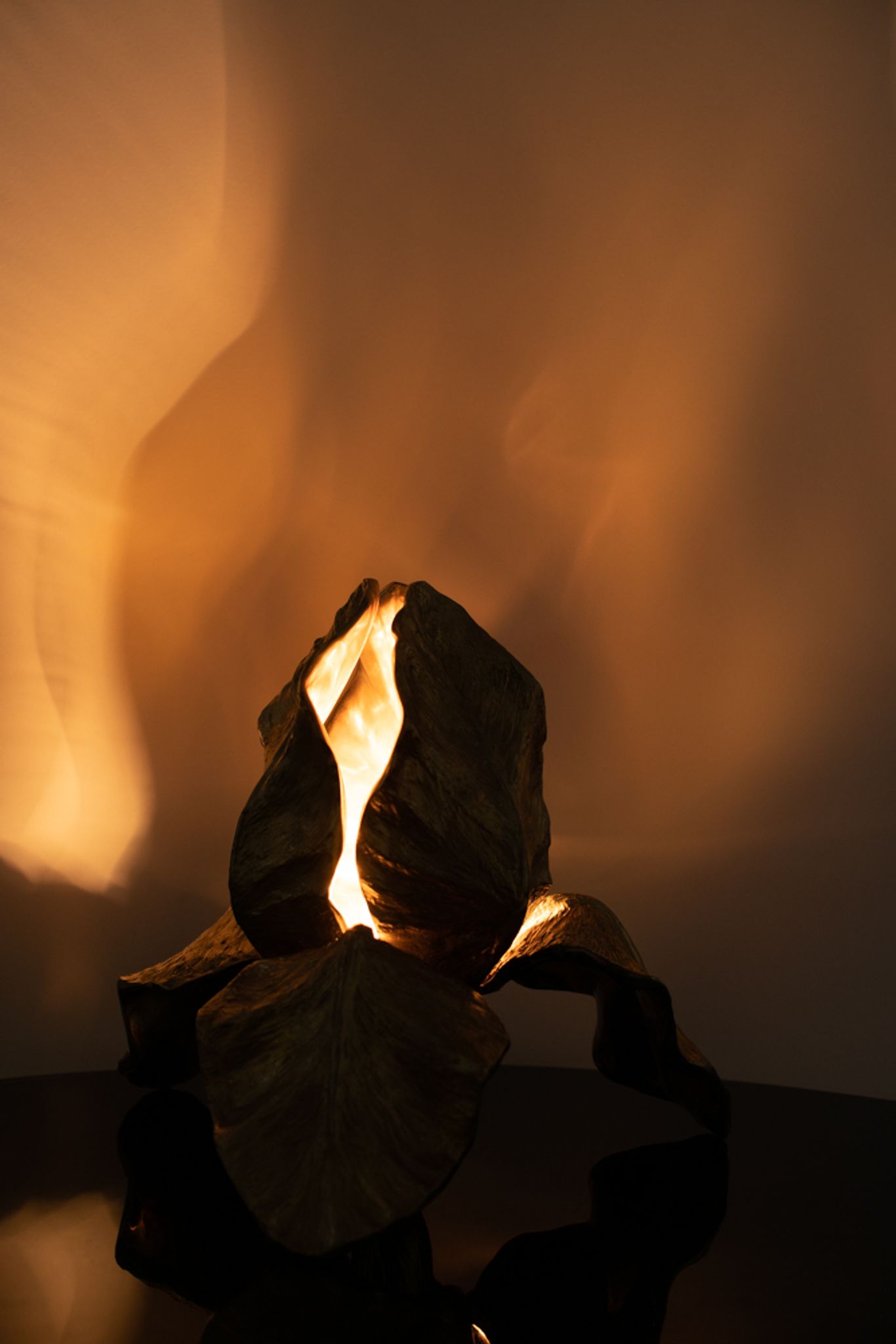 Iris table lamp by Christiane Charles for Maison Charles