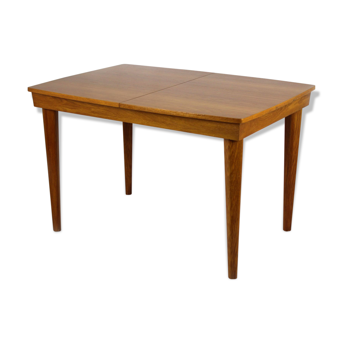 Oak veneered folding dining table from UP Závody 1960 s