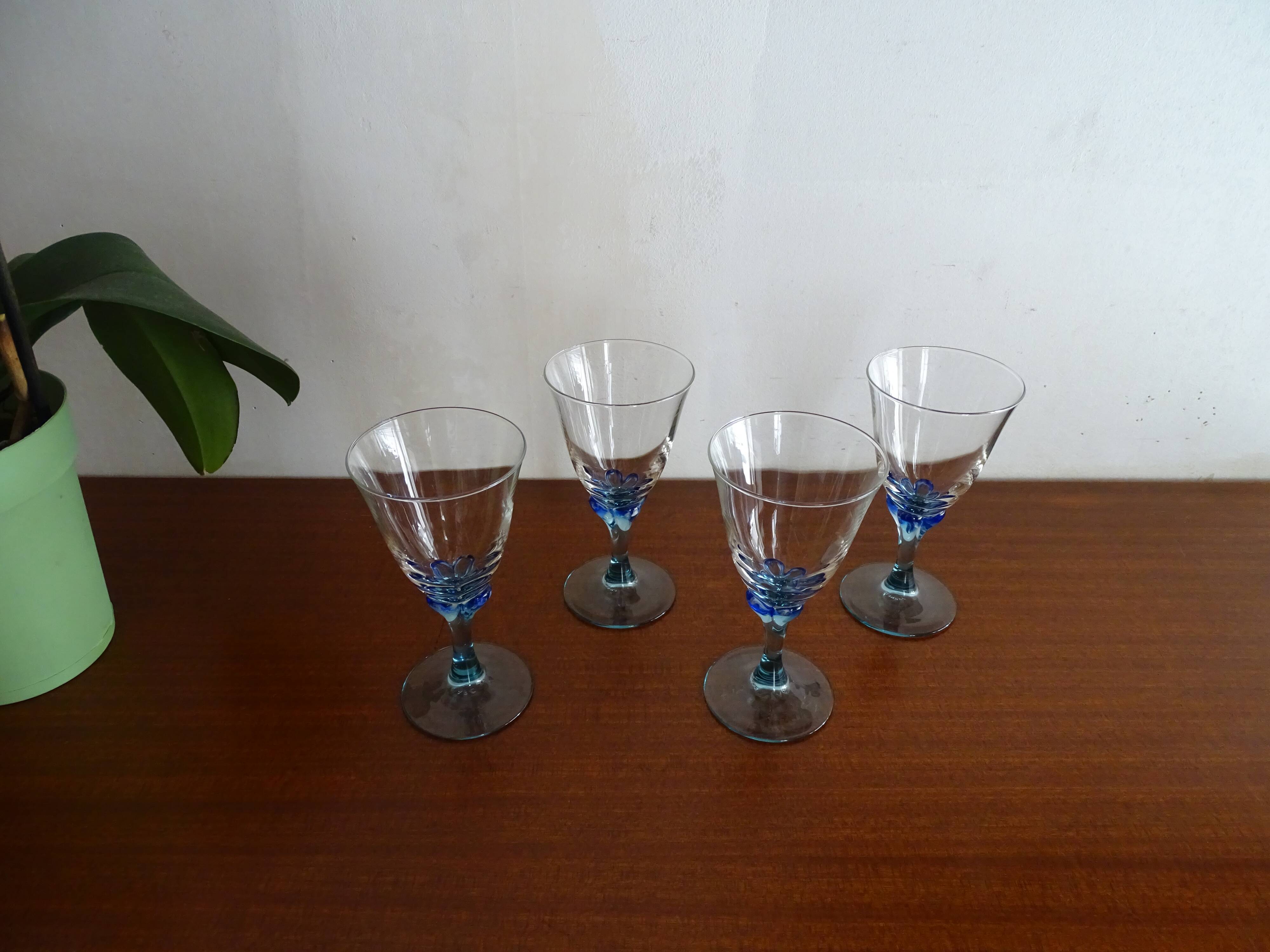 4 verres à vin Arc France vintage