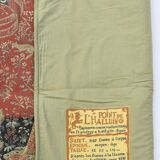 Halluin tapestry “The Lady at the Organ”