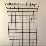 Wall doorpiece grid by Karl Fichtel for Drahtwerke Erlau A.G.Aalen, Germany 50s