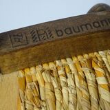 Ensemble de 3 chaises Baumann, 1980s