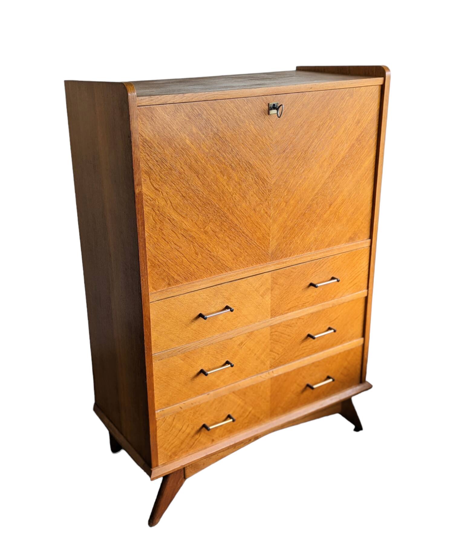 Secretary chest of drawers