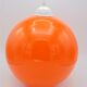 Suspension en verre orange