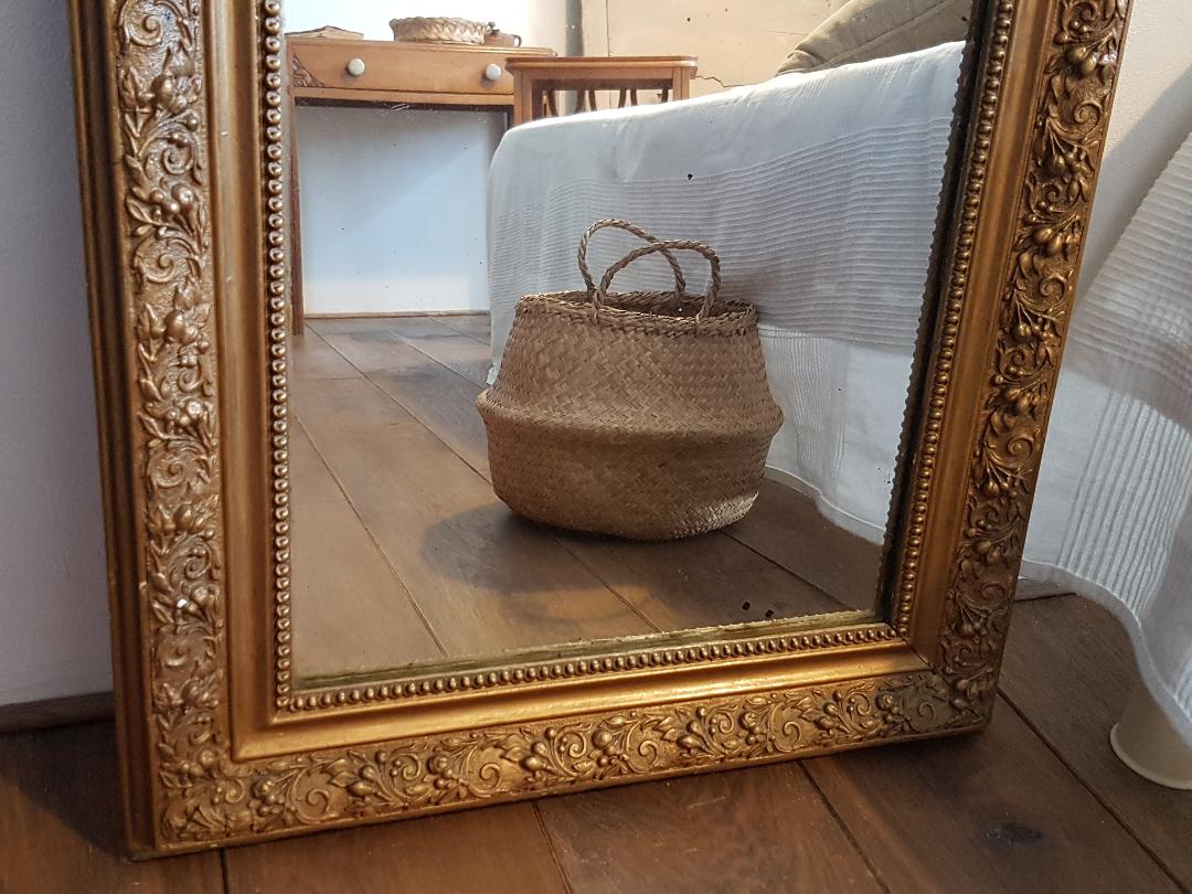 Old golden mirror 71x56cm