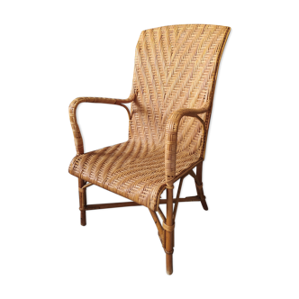 Rattan armchair