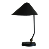 Lampe de table danoise moderne ajustable en métal, fabriquée par Louis Poulsen, années 1950