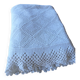 Handmade crochet antique bedspread