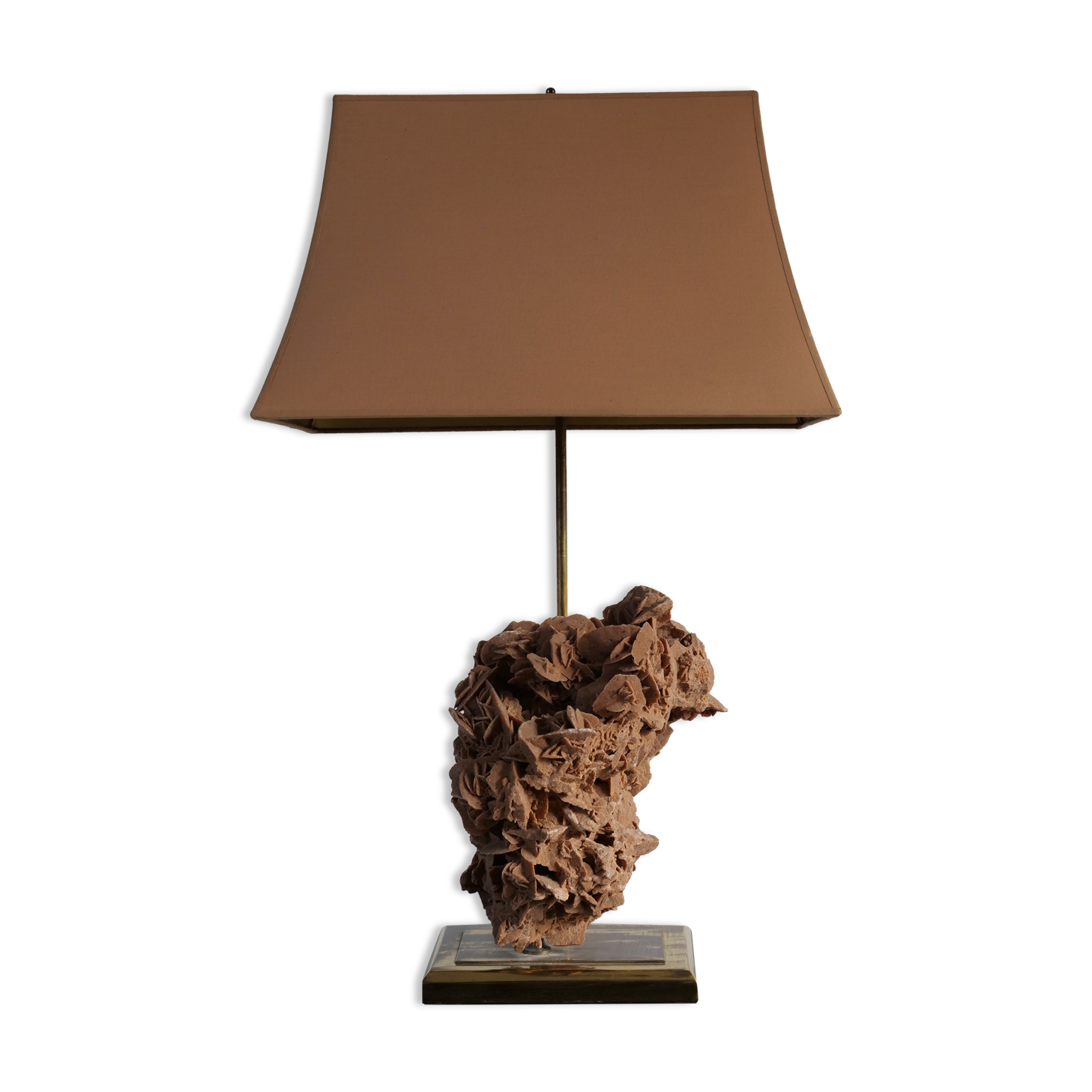 Pink atmosphere lamp of the sands 70's deco