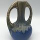 Vase en grès cérame a effet flammé, signé alphonse mouton, st uze