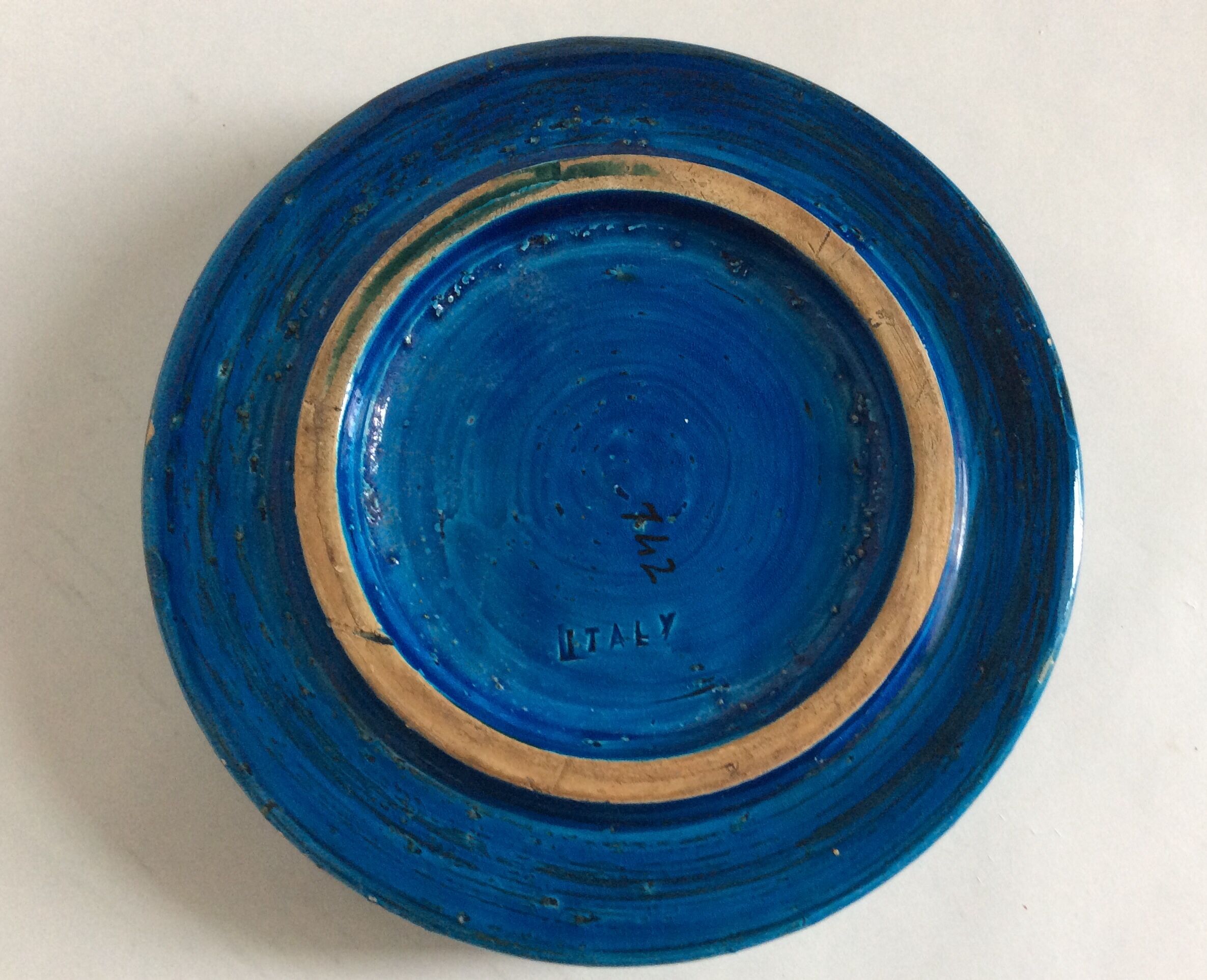 Ceramics, Bitossi, Rimini Blu by Aldo Londi, Italy 60 years