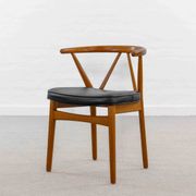 Fauteuil modèle 255 de Henning Kjaernulf pour Bruno Hansen