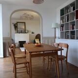 Scandinavian table compass feet