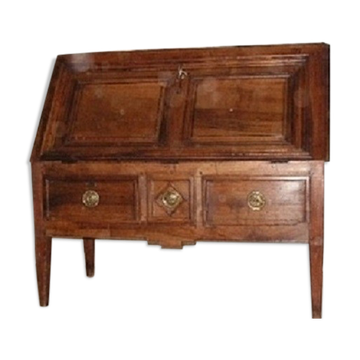 Secretary with a slope of Louis XVI period, authentic
