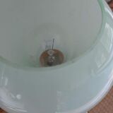 1930s glass lamp and opaline