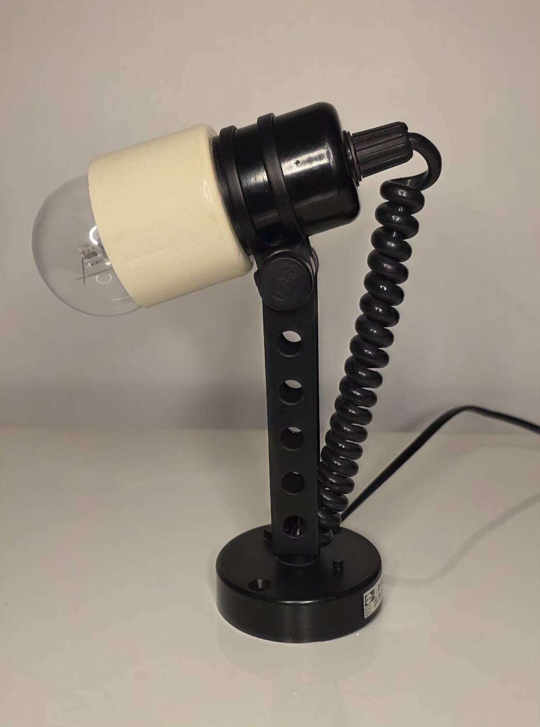 Spotlight lamp Claude D60, vintage industrial