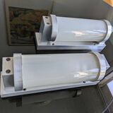 Pair of period Art Deco wall lights