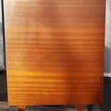 Sideboard in teck and formica black design Charles Ramos