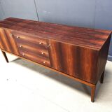 Enfilade en placage de palissandre, années 1960