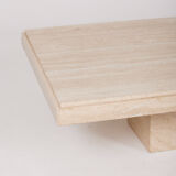 Travertine coffee table, 1970s