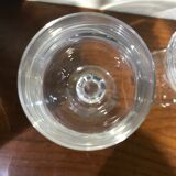 6 crystal glasses
