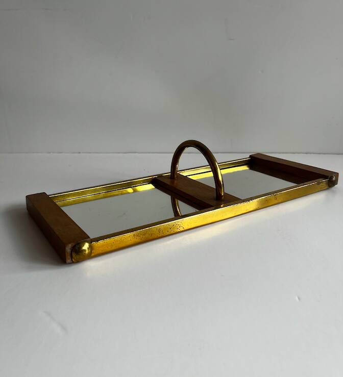 Plateau vintage art deco