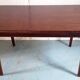 Table teck avec rallonges