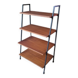 Vintage teak bookcase shelf 60'70'