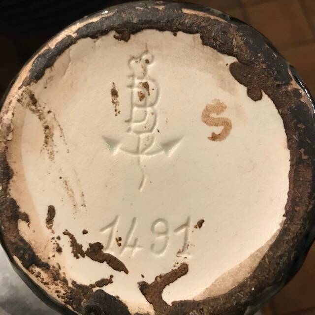 Planter and slip vase Gustave De Bruyne