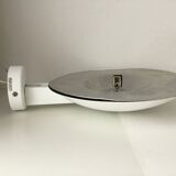 Pair of 80s metal wall lights