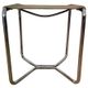 Chrome tubular steel Bauhaus Stool Thonet B8 by Marcel Breuer, 1930