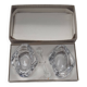 Bayel crystal salt and pepper shaker from the 60s