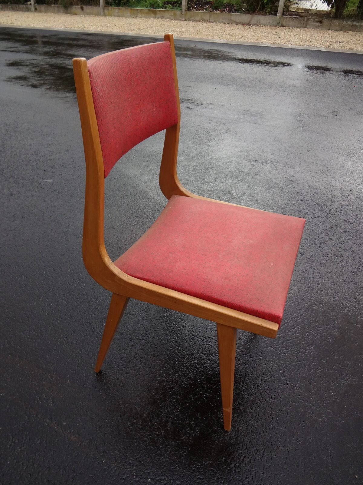 Ensemble de 6 chaises des années 50