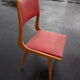 Ensemble de 6 chaises des années 50
