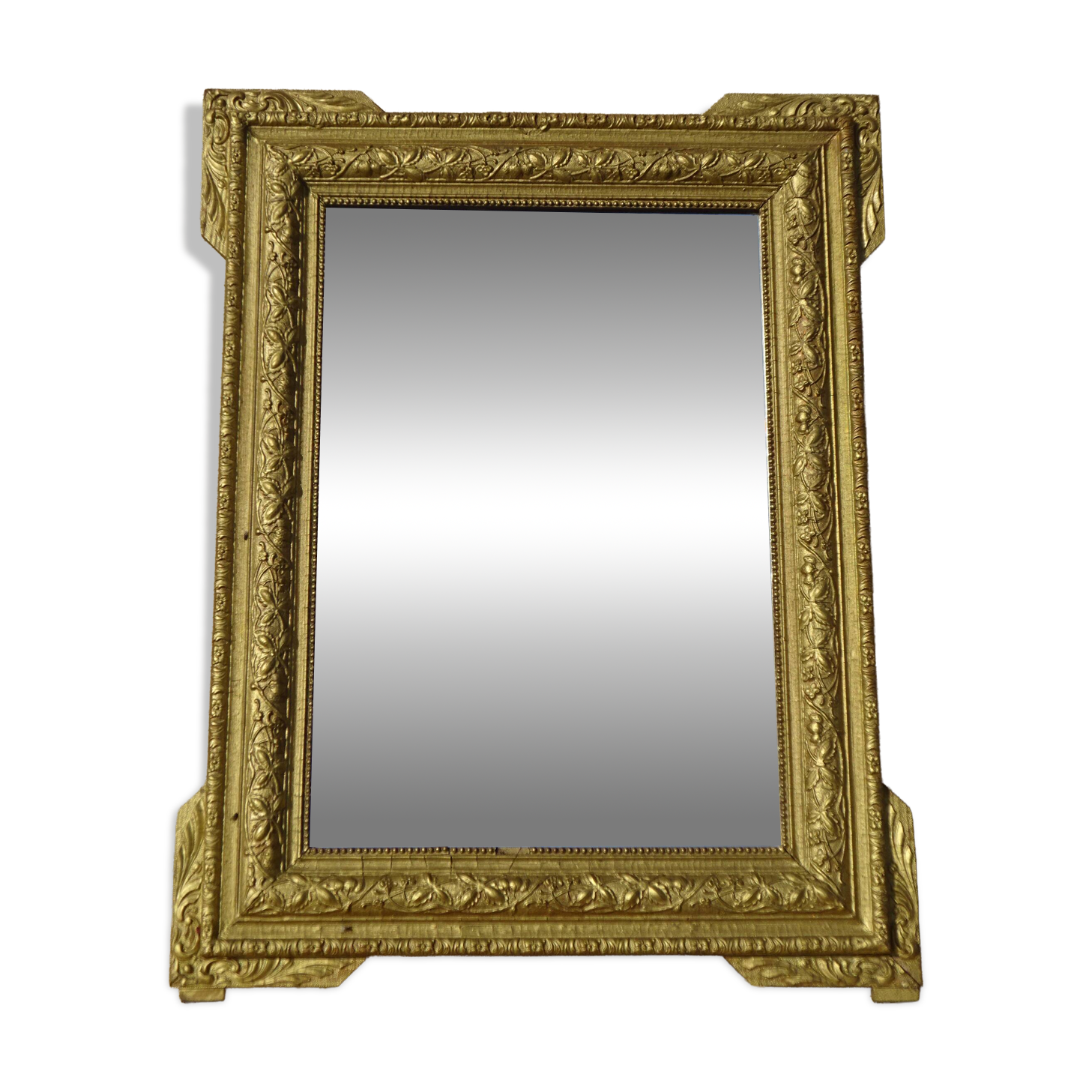 Antique gilded mirror 65x83cm