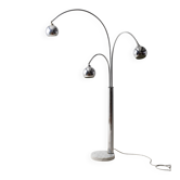 Triple Arc lamp by Regianni, 1970s Italy