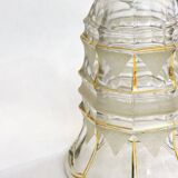 Art Deco vase with golden granite