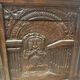 Large oak chest from the 18th century.