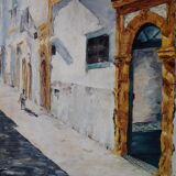 Oil on canvas