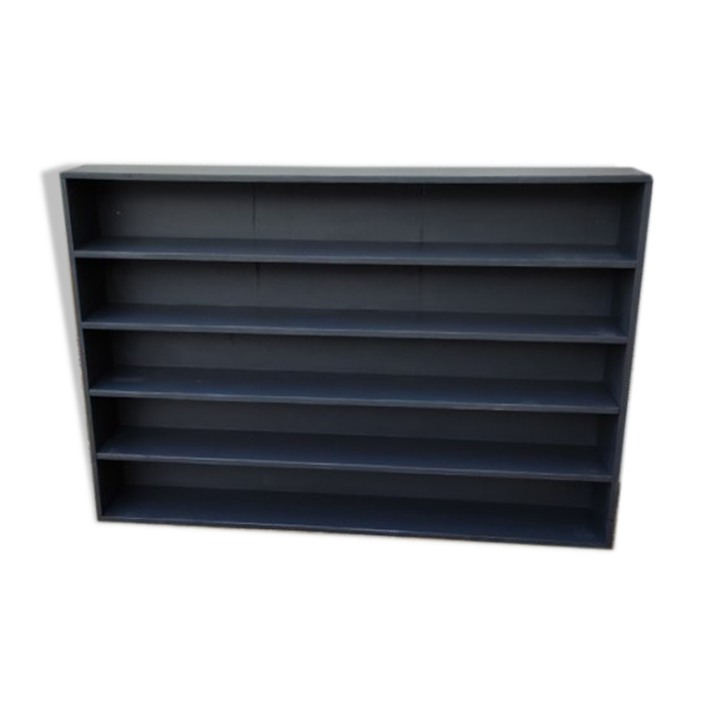 Bookcase, shallow shelf