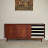 Black and white U 460 sideboard by Jiri Jiroutek for Interier Praha 1960