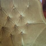 Bronze green toad armchair