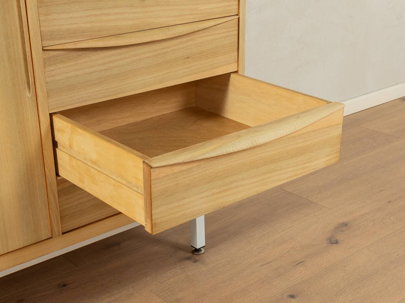 Wonderful partly solid sideboard in Scandinavian style from the 1950s