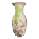 China, large old polychrome porcelain vase, late 19th century