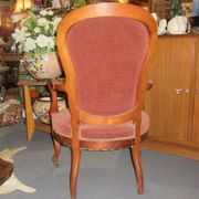 2 mahogany armchairs louis philippe
