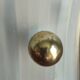 Vintage frosted glass shell wall sconces