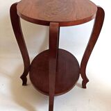 Art Deco oval pedestal table Width 80 cm