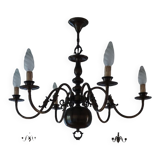 Chandelier and 2 sconces