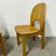 Lot de 4 chaises scandinave möbelfabrik glostrup orme massif vintage 70
